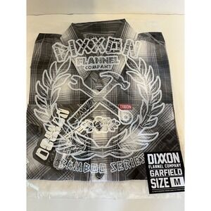 Dixxon Flannel Company‎ Garfield Bamboo Series Plaid Shirt Men's M New In Bag